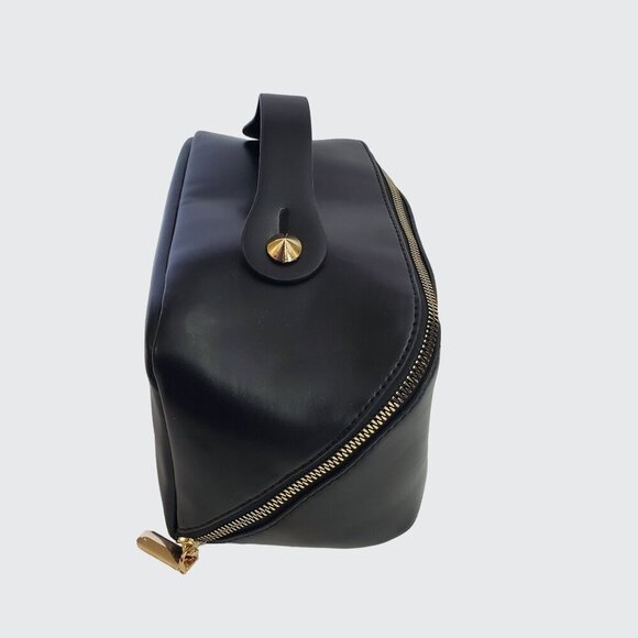 Large Cosmetic Women's Makeup Vegan Leather Multifunctional Travel Toiletry Bag - Picture 12 of 14